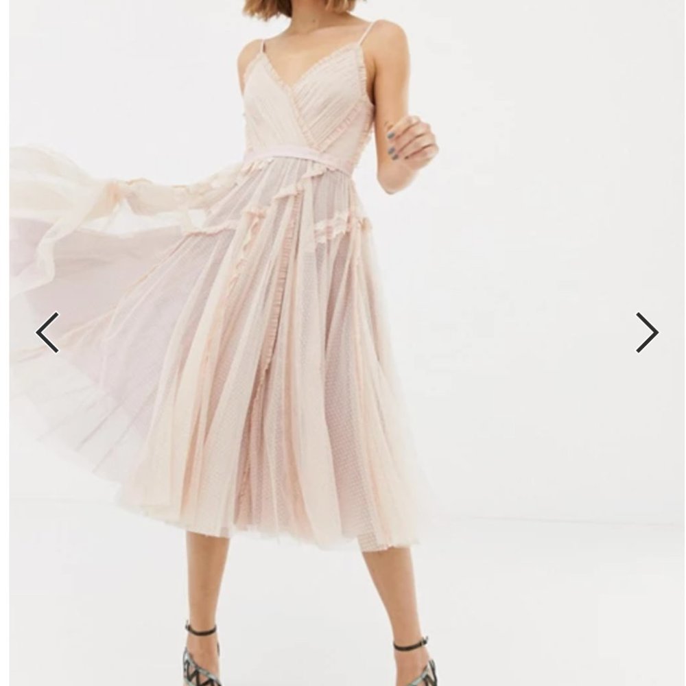 Needle & Thread tulle cami dress (NWT, US4)